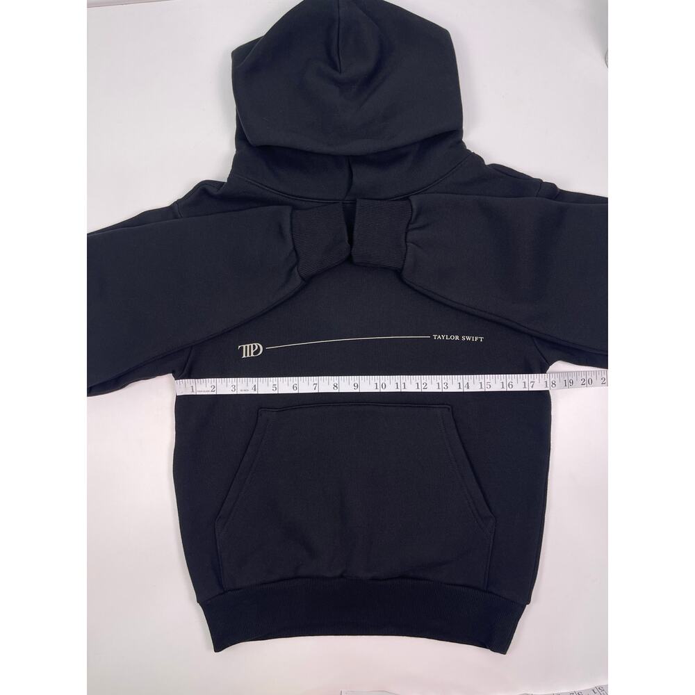 Taylor Swift The Tortured Poets Department Black Hoodie XS Official Merch - Picture 8 of 8